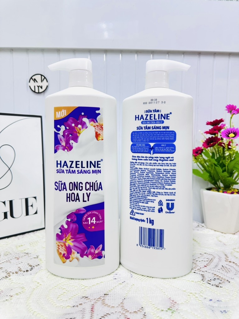 Sữa Tắm HAZELINE Sữa Ong Chúa Hoa Ly 1kg