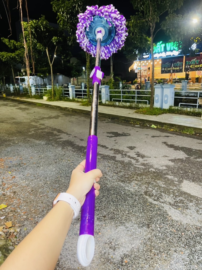 CÂY LAU NHÀ XOAY, RỜI MÂM INOX CÁN NHỰA, XỊN HÀNG CTY (6)