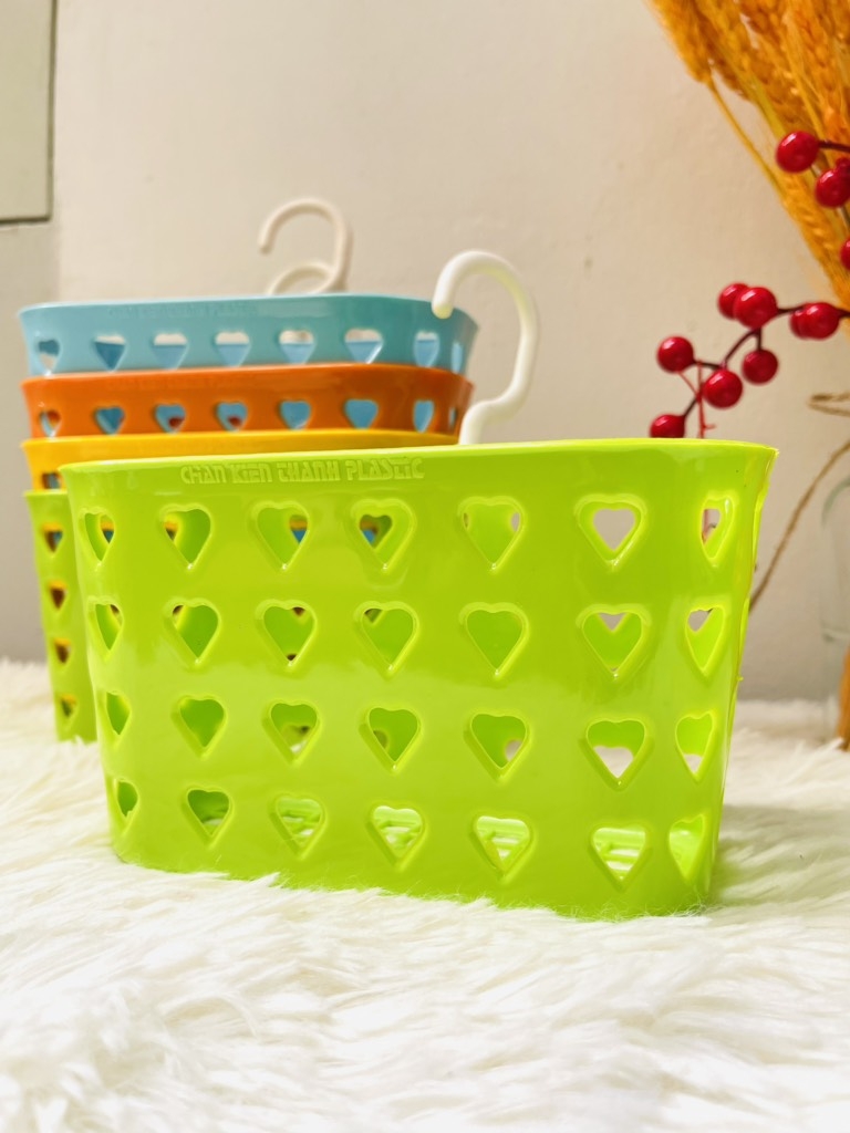 RỔ TREO CÓ MÓC CTY KIÊN THANH NHIỀU MÀU (1)