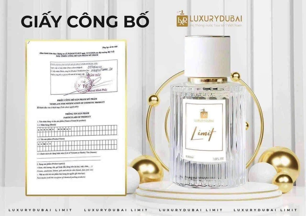 NƯỚC HOA LUXURY DUBAI SIÊU HOT, (15) (tách rời 1chai) '