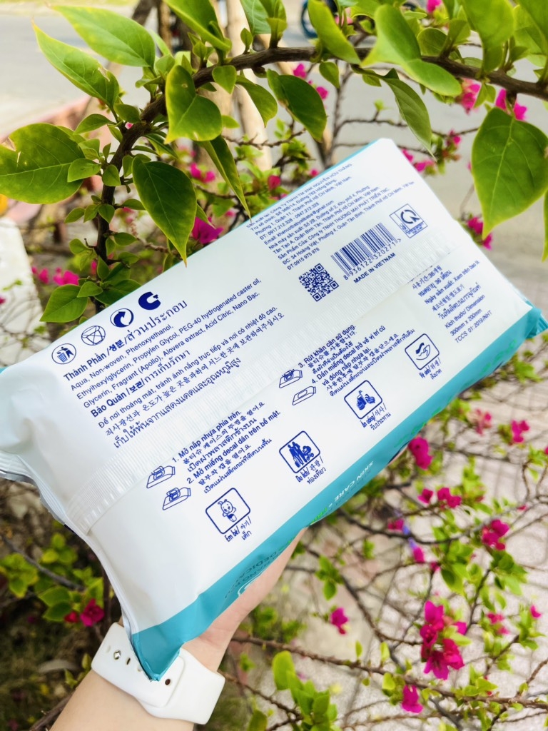 KHĂN ƯỚT ANPA CAO CẤP 850g ( 700g GIẤY) CHÍNH HÃNG KHÔNG MÙI AN TOÀN CHO BÉ (2)