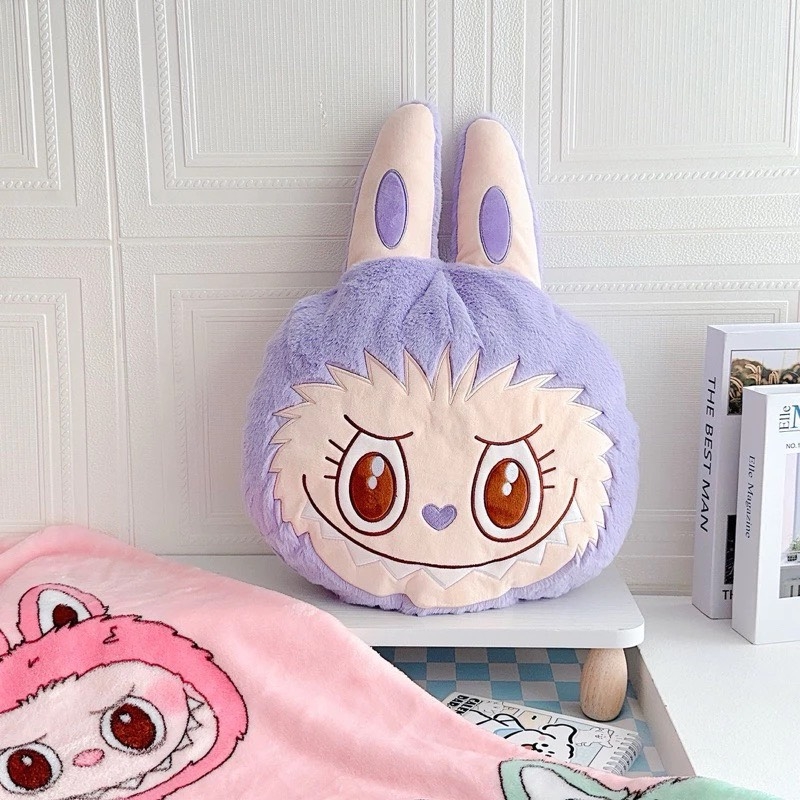 GỐI MỀN LABUBU HÓT TREND SIÊU ÊM MỊN (14)