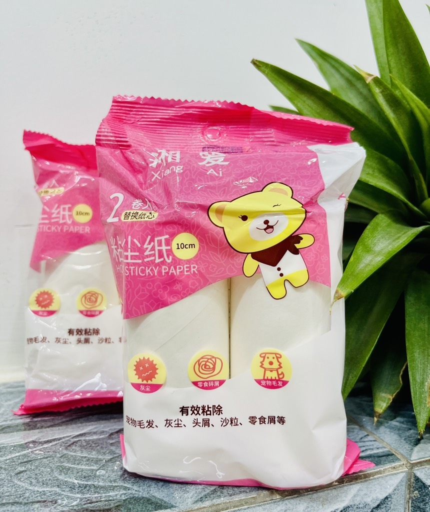 Combo 2 Lõi Lăn Bụi Mẫu 10cm Loại Dầy Nhiều Tờ (2)