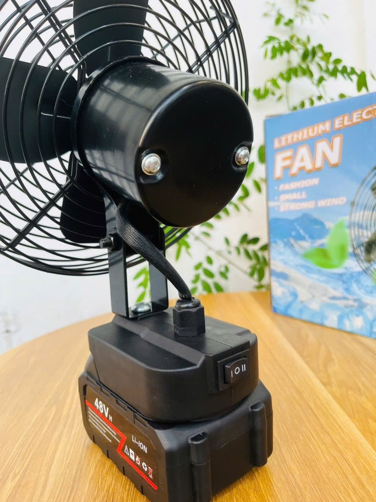 Quạt Sắt MAKITA Dùng Pin Của Máy Khoan Lồng Sắt Không Xoay (15) '