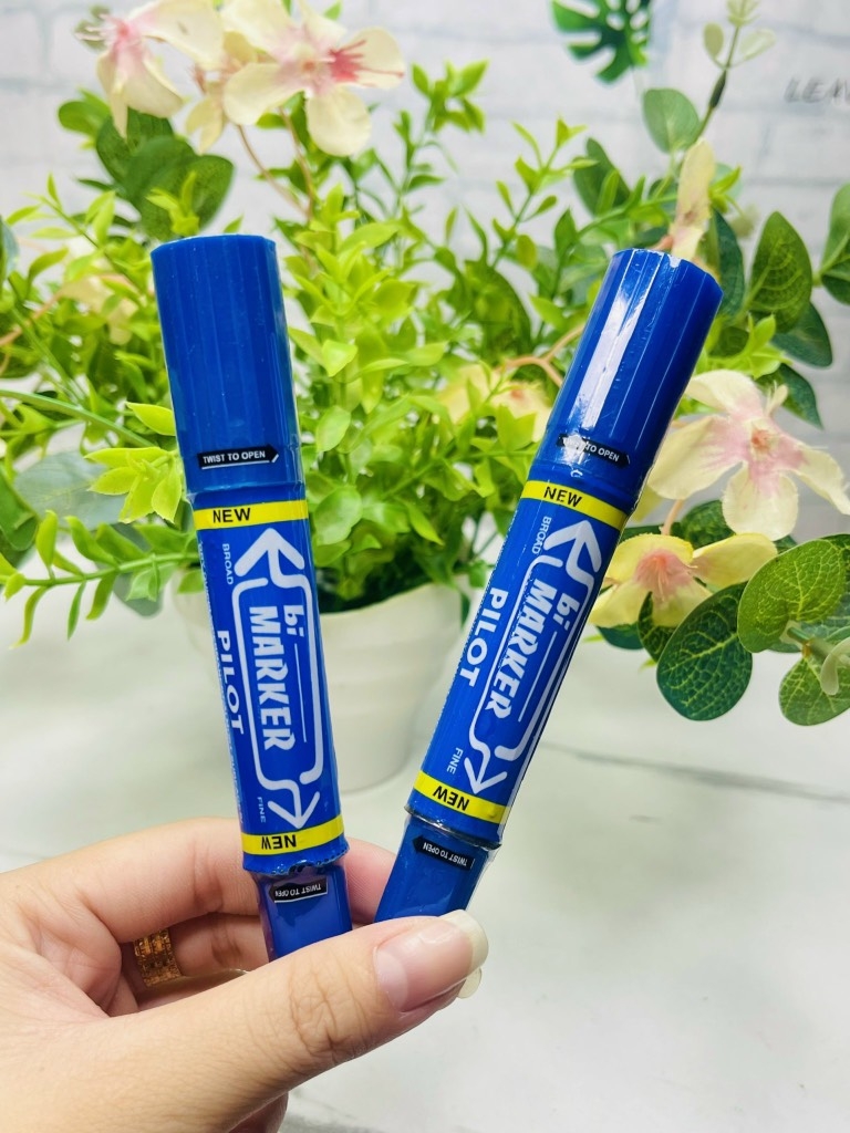 BÚT VIẾT LÔNG XANH ĐỎ LOẠI TO (0.5)