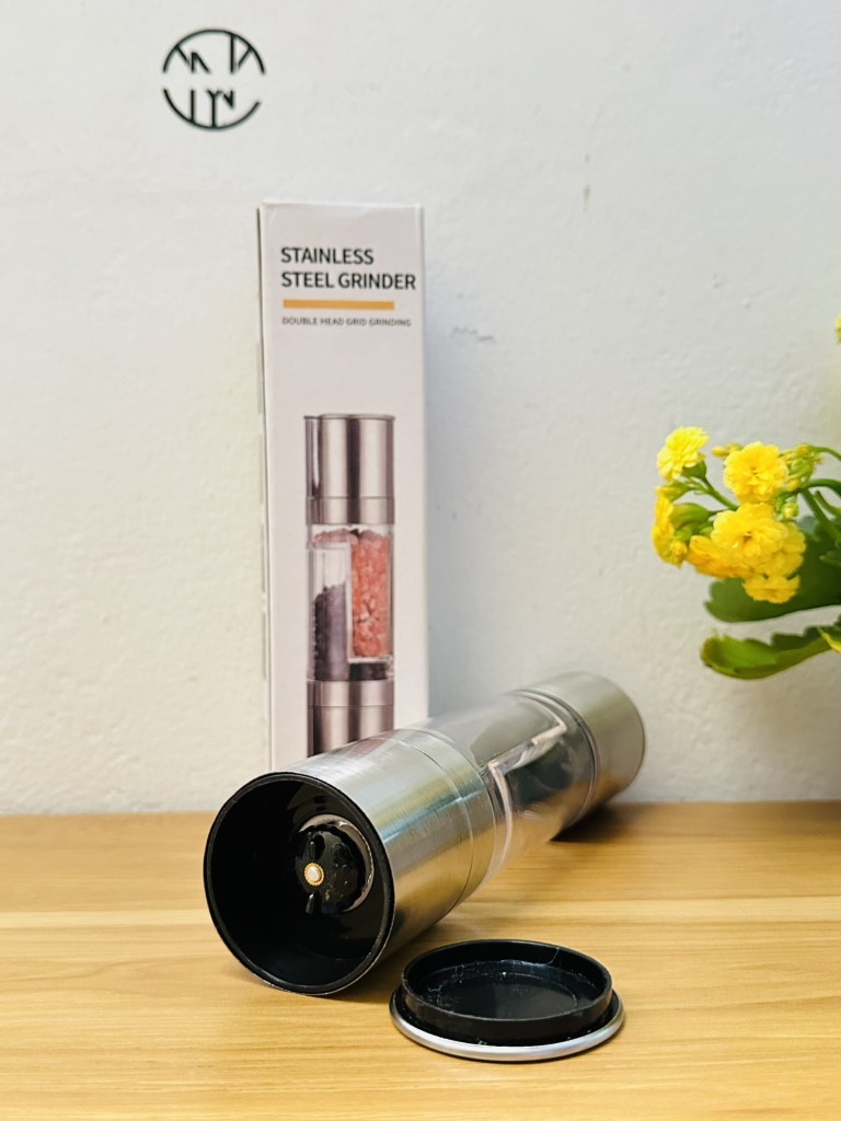 DỤNG CỤ XAY TIÊU INOX 1 ĐẦU KIỂU PHƯƠNG TÂY SANG TRỌNG (5)