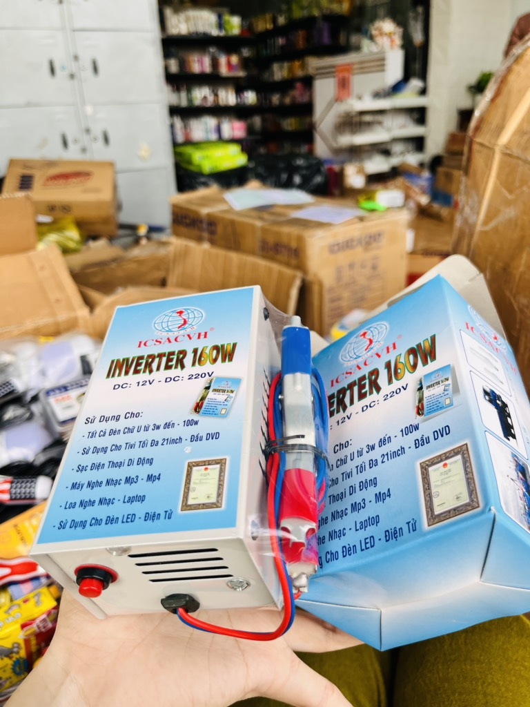 THIẾT BỊ BIẾN ĐIỆN 12V RA 220V 160W (15)