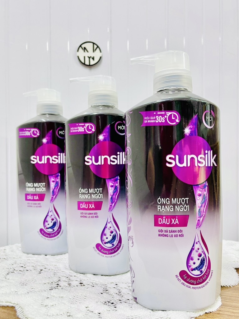 CHAI DẦU XẢ SUNSILK 640g DIỆU KÌ-ÓNG MƯỢT RẠNG NGỜI CHÍNH HÃNG ( Ko áp dụng cho giảm 10%) (6)