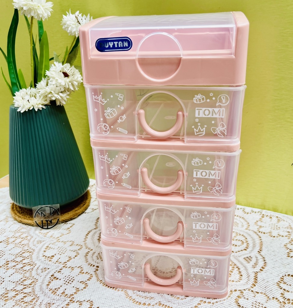 Tủ Nhựa Mỹ Phẩm Mini 5 Ngăn Cty Duy Tân (6)