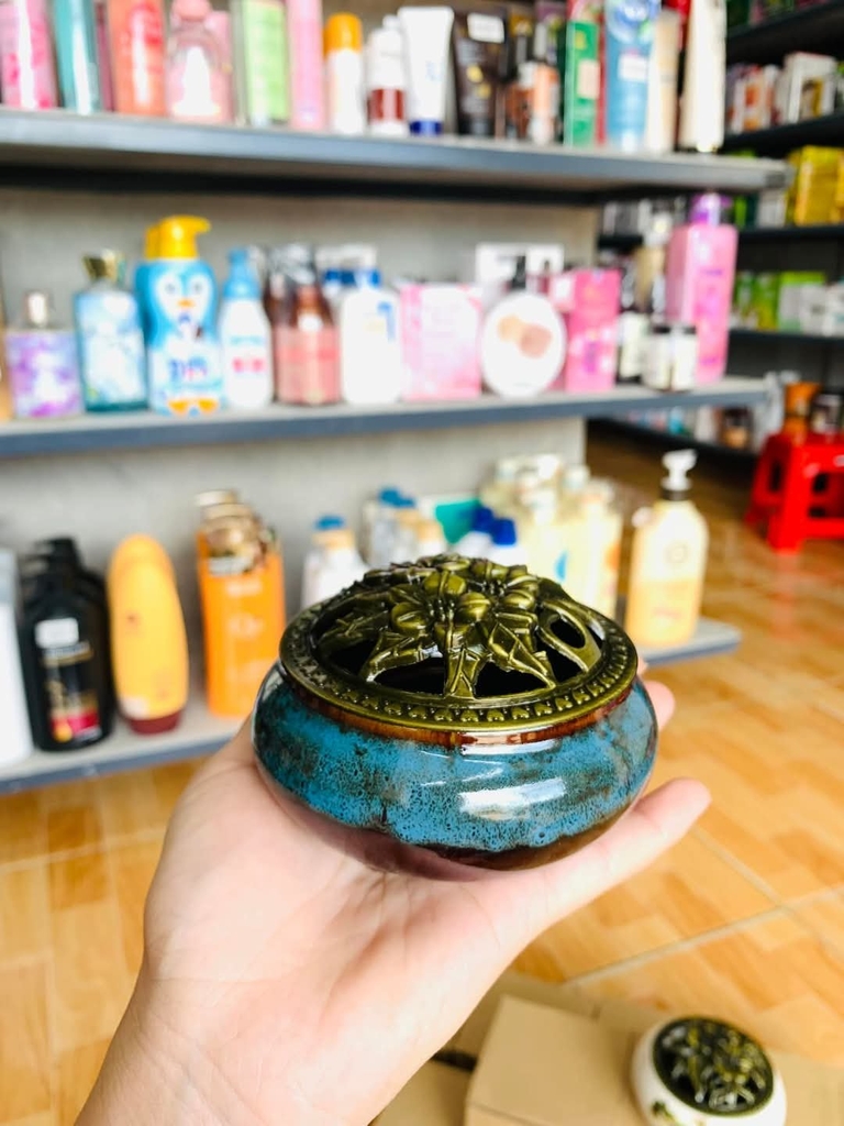 Lư Sứ Xông Trầm Hương Cao Cấp Mẫu Lớn (2)