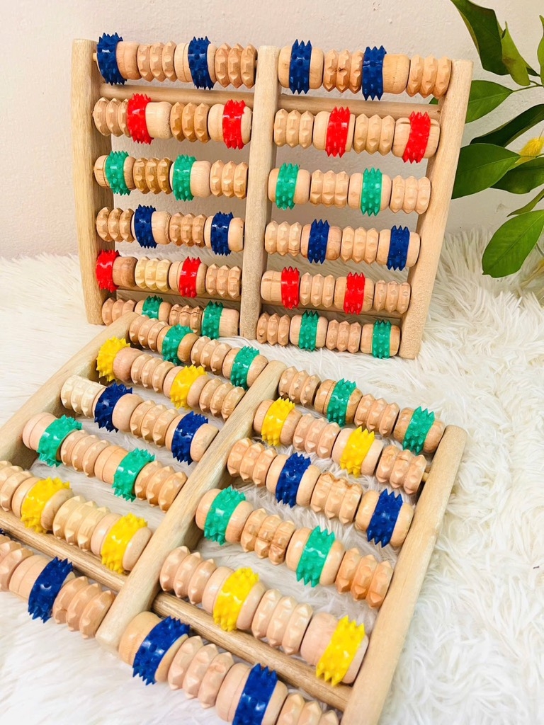 MASSA CHÂN 6 BÀN NHIỀU MÀU
