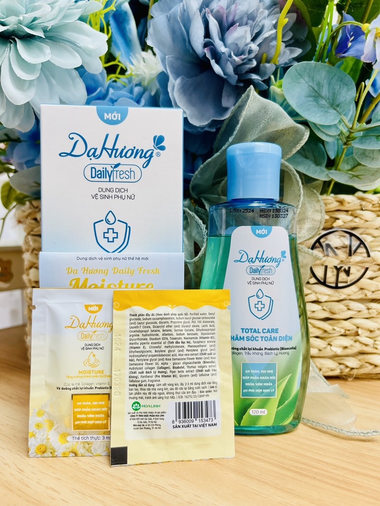 DDVS DẠ HƯƠNG FRESH CHĂM SÓC TOÀN DIỆN XANH 120ml (K.CKhau) '