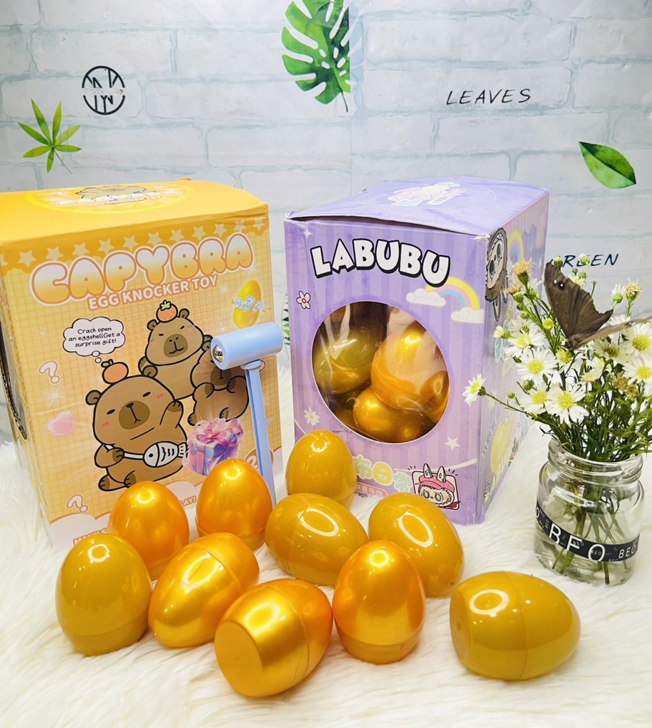 QUẢ TRỨNG BÍ ẨN LABUBU & CAPYBARA (0.5)