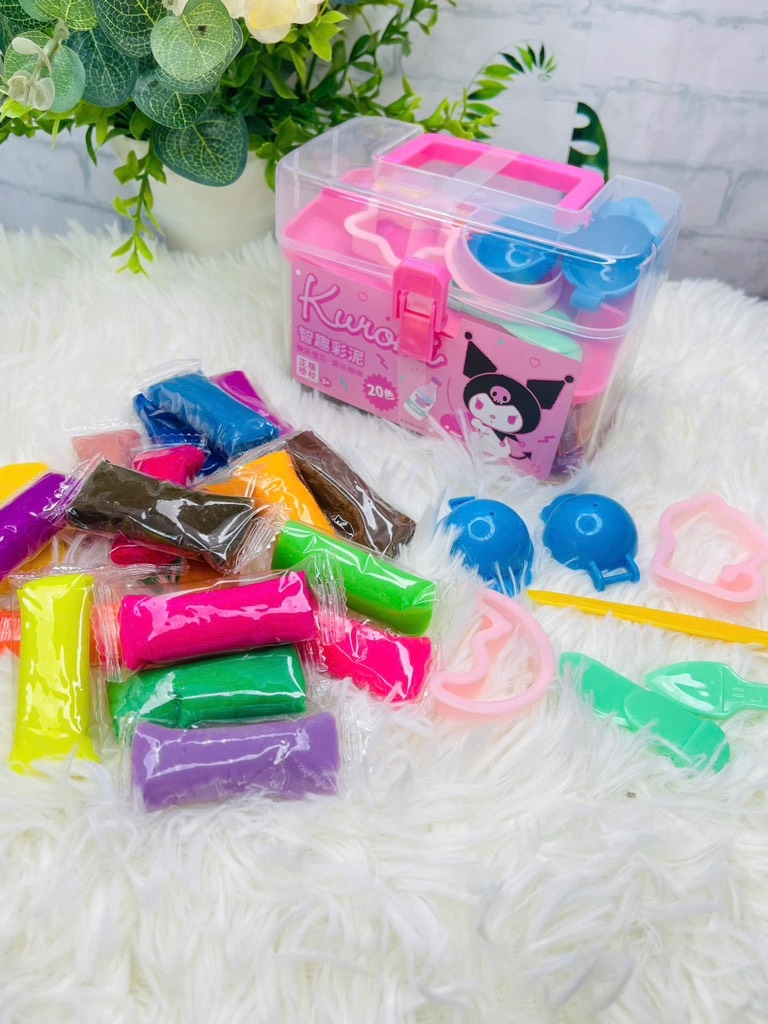 HỘP ĐẤT SÉT NẶN TẠO HÌNH HỘP LỚN MẪU KURUMI (4)