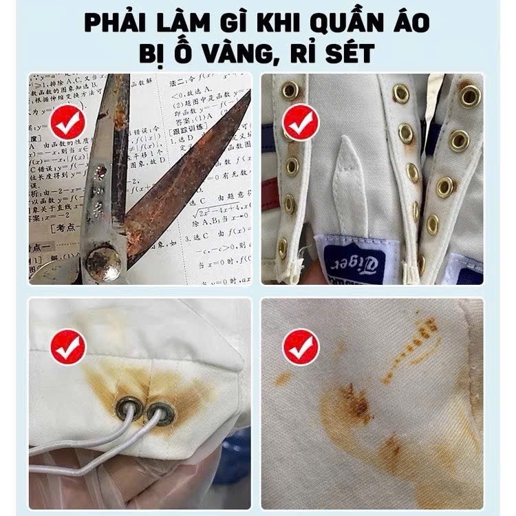 Chai Nước Tẩy Sét Quần Áo