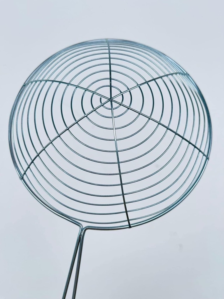 CHAO VÒNG INOX MÚC ĐỒ CHIÊN RÁO DẦU 16cm (2)