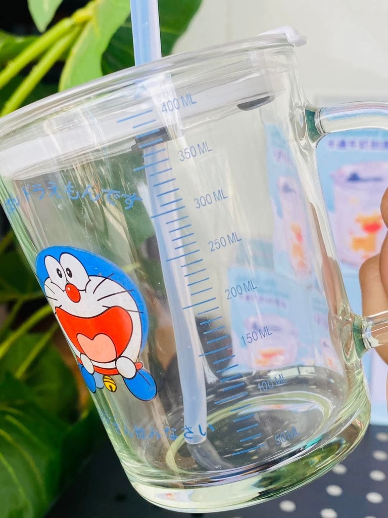Cốc Chia Vạch Thuỷ Tinh Có Ống Hút (2)