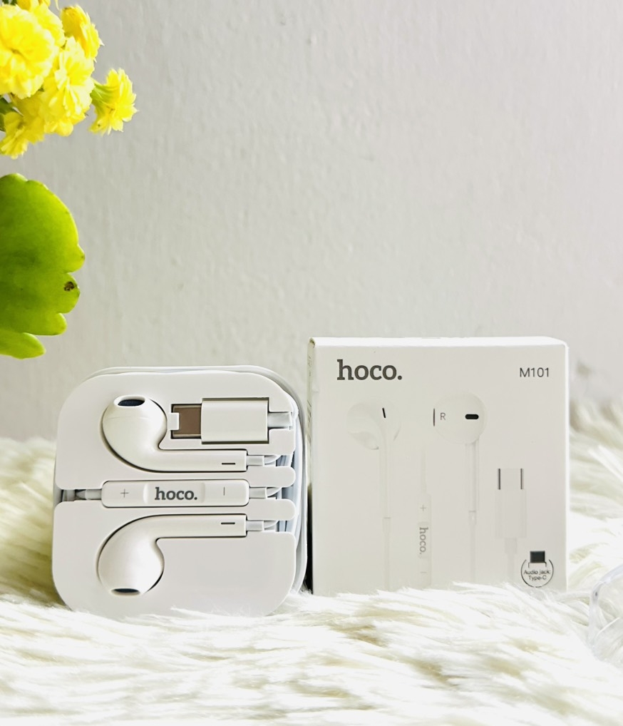 TAI NGHE CÓ DÂY TYPE-C HOCO M101 CHÍNH HÃNG LOẠI 1 (4)