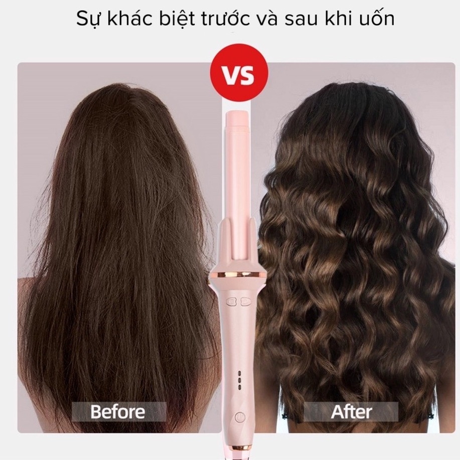 MÁY UỐN TÓC XOAY 360 độ 46W TẠO KIỂU TÓC (20)