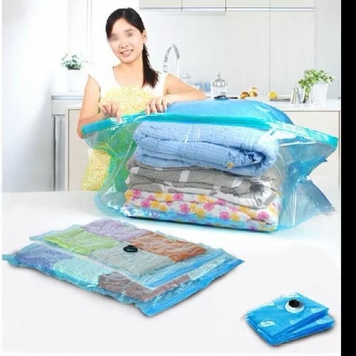 BỘ 8 TÚI HÚT CHÂN KHÔNG QUẦN ÁO CHĂN MỀN KÈM ĐỒ HÚT (10)