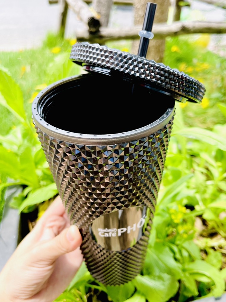 LY CAFE PHỐ KIM CƯƠNG ĐEN QUÀ TẶNG KÈM '