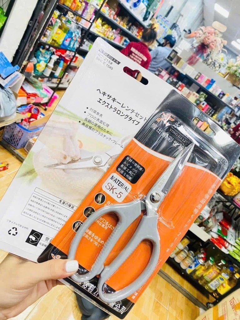 Kéo Cắt Nhật SK5 Cán Nhựa Xịn Chuẩn Jaban (2)