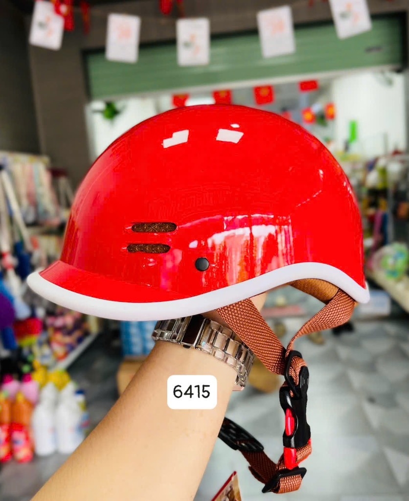 NÓN BẢO HIỂM CÁ HEO MẪU XỊN HÀNG CTY CÓ TEM (6)