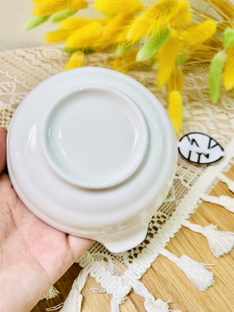 CHÉN ĐỰNG NƯỚC CHẤM HOẠ TIẾT NHẬT BẢN