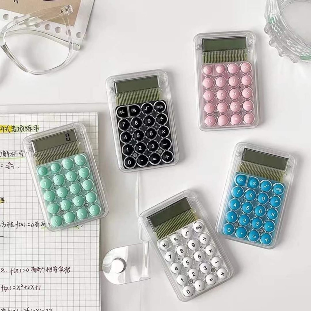 Máy Tính Bỏ Túi Trong Suốt (2)
