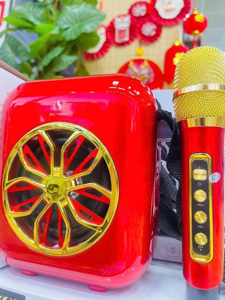 Loa bluetooth karaoke A20 Mẫu Mới Nhất tặng kèm 1 micro ko dây (30)
