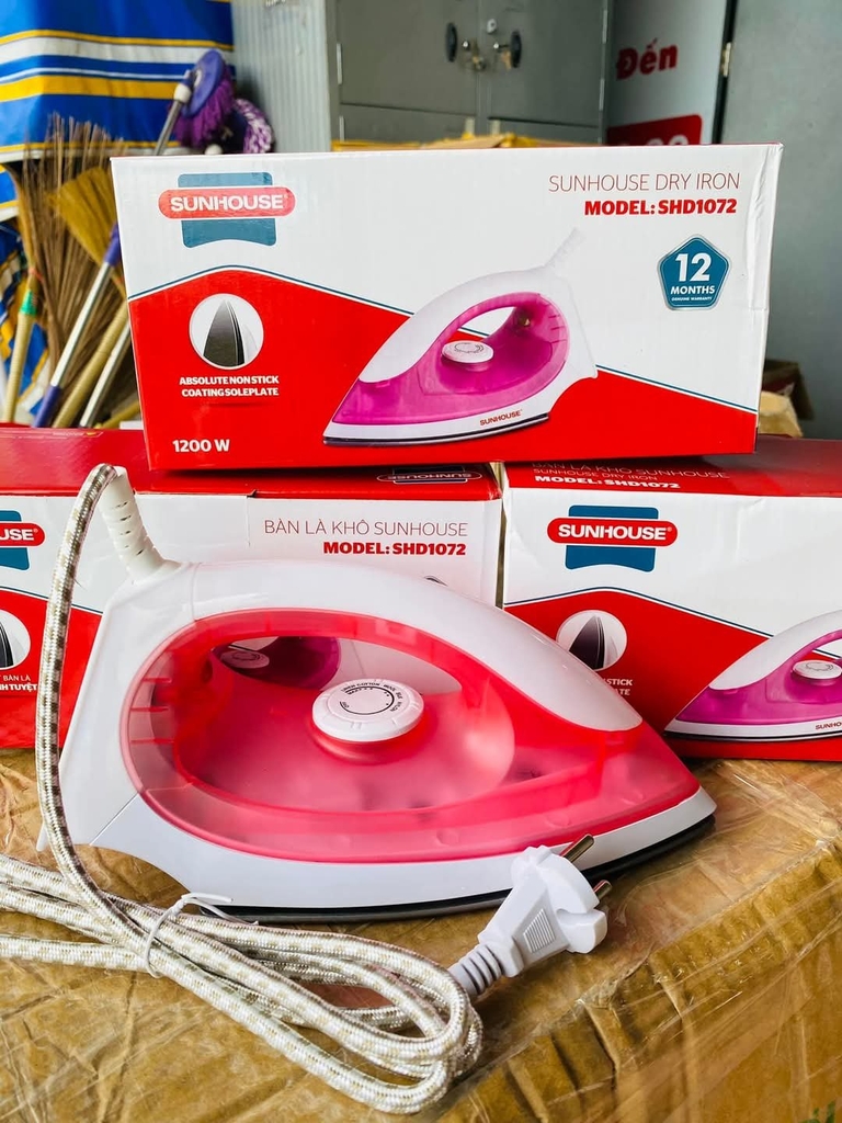 Bàn Ủi Chính Hãng Sunhouse Mẫu Mới 1072 (7)