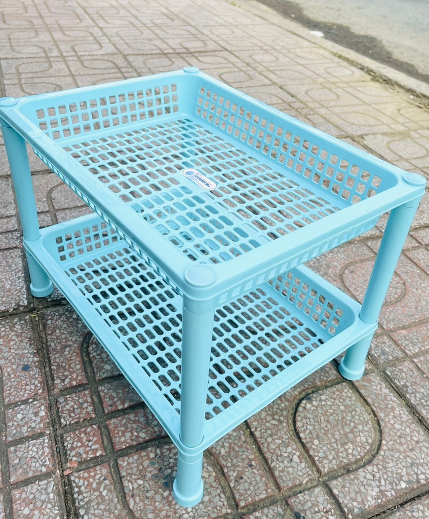 KỆ NHỰA 2 TẦNG HÀNG CTY NGUYÊN BA XỊN CỨNG CÁP (3)