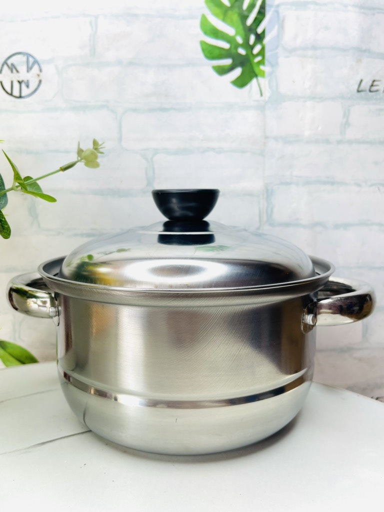 NỒI HẤP INOX 21cm CÓ VỈ (4)