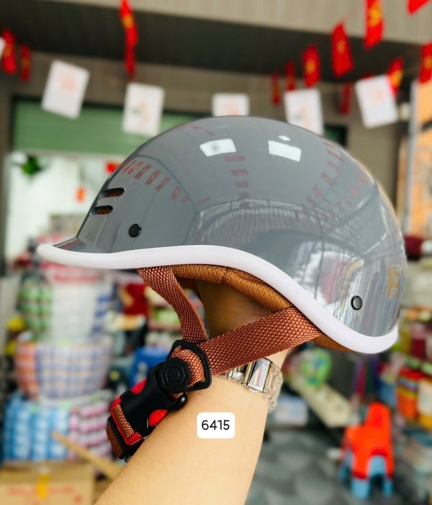 NÓN BẢO HIỂM CÁ HEO MẪU XỊN HÀNG CTY CÓ TEM (6)
