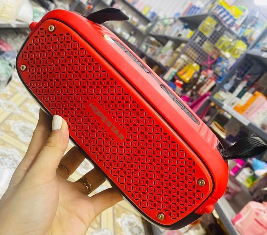 Loa bluetooth cao cấp HOPESTAR 20W, pin trâu, âm siêu trầm, chống nước IPX6 chính hãng bass siêu khủng