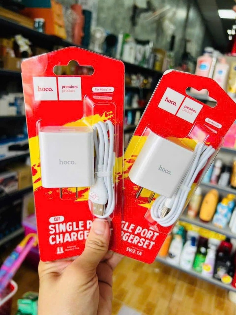 Bộ Sạc Nhanh 2.1A C81 Chính Hãng Cho Micro (4)