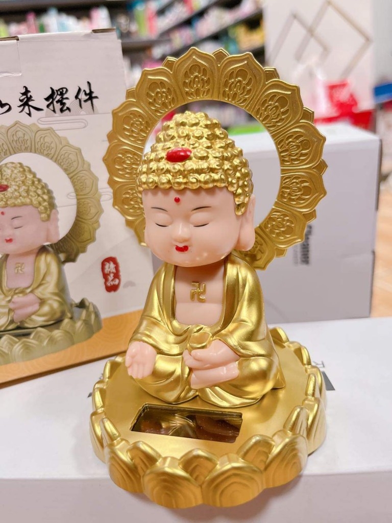 TƯỢNG PHẬT THÍCH CA GẬT ĐẦU DÙNG NĂNG LƯỢNG MT 12.5cm (12)