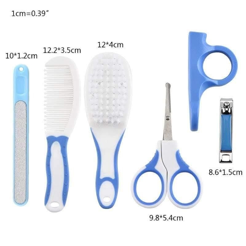 Bộ 6 món chăm sóc Tóc móng tay cho trẻ Kèm Lược Kéo (3)