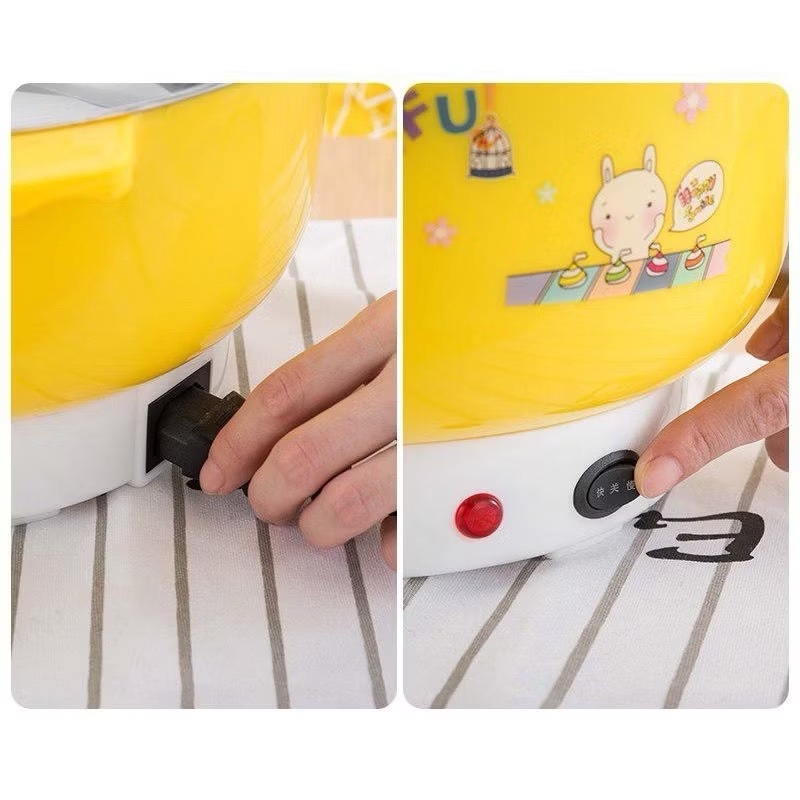 NỒI LẨU ĐIỆN MINI ĐA NĂNG TIỆN DỤNG SIZE 28cm (10)