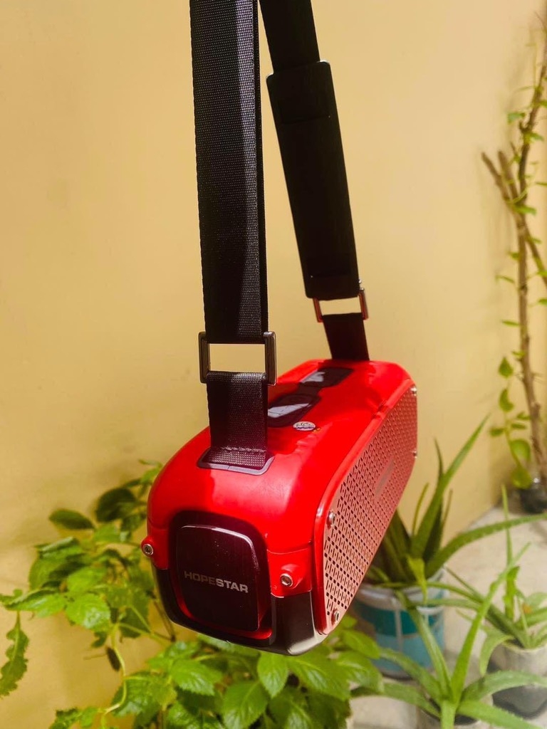 Loa bluetooth cao cấp HOPESTAR 20W, pin trâu, âm siêu trầm, chống nước IPX6 chính hãng bass siêu khủng