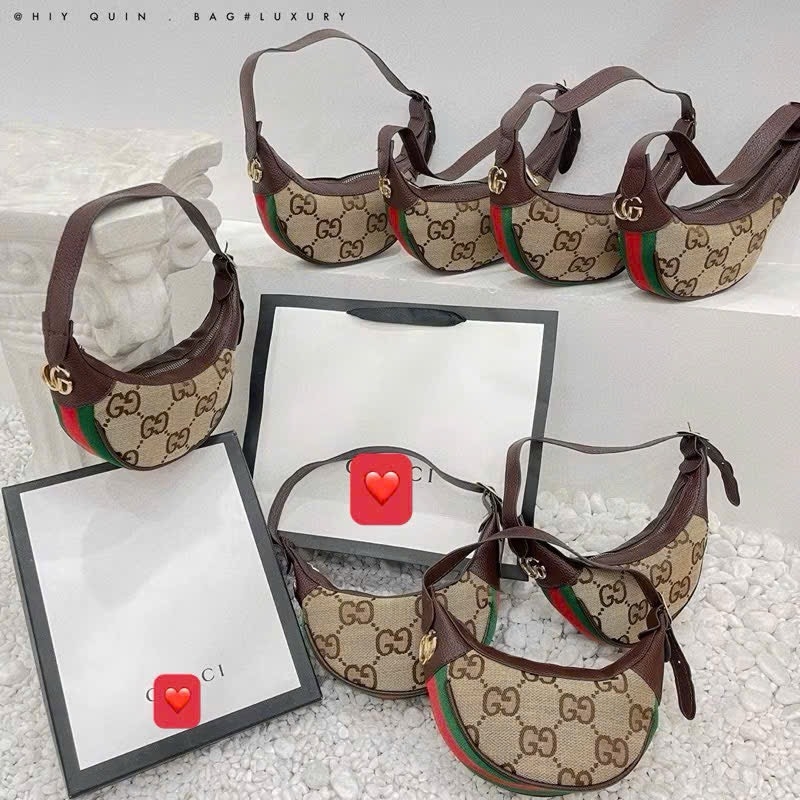 TÚI KẸP NÁCH GUCCI SỌC SIZE MINI SALE DỌN KHO Sale 50%