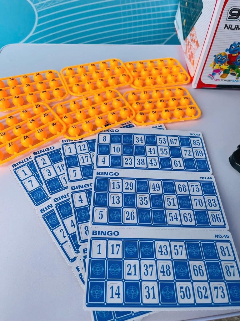 BỘ ĐỒ CHƠI QUAY SỐ LOTO CÓ LỒNG QUAY LỚN(9)