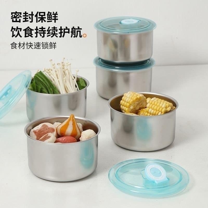 Hộp Đựng Thực Phẩm Tròn Inox (1)