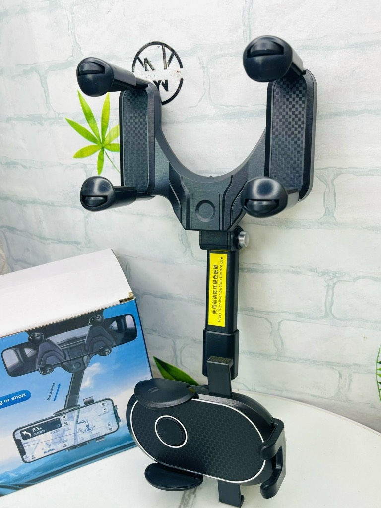 Giá Đỡ Điện Thoại Gắn Gương Chiếu Hậu Xe Hơi  (4)