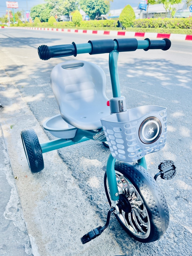 XE ĐẠP 3 BÁNH CHO BÉ CÓ DỎ TRƯỚC SAU (20)