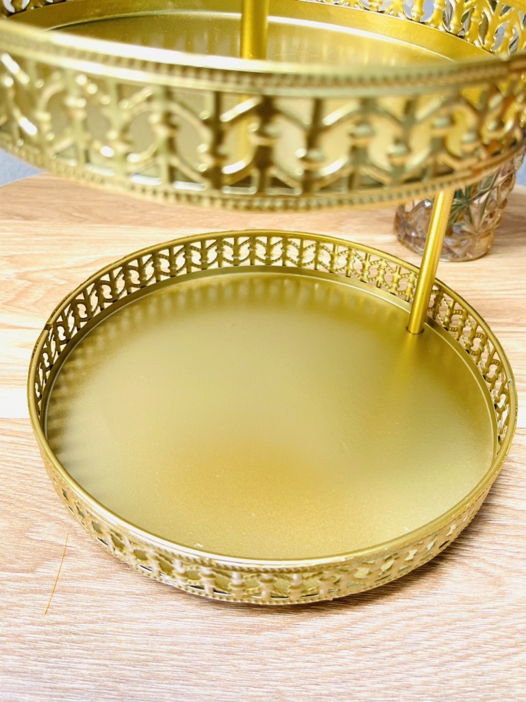 KHAY ĐỰNG BÁNH KẸO TRÁI CÂY MẠ VÀNG 2 TẦNG SANG TRỌNG (14)