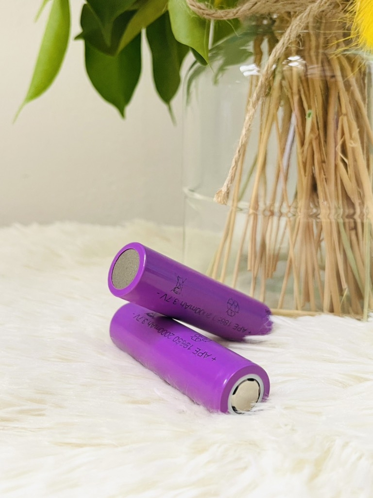 PIN SẠC Lithium CELL 18650 HIỆU SUẤT CAO, 2000mah (2)