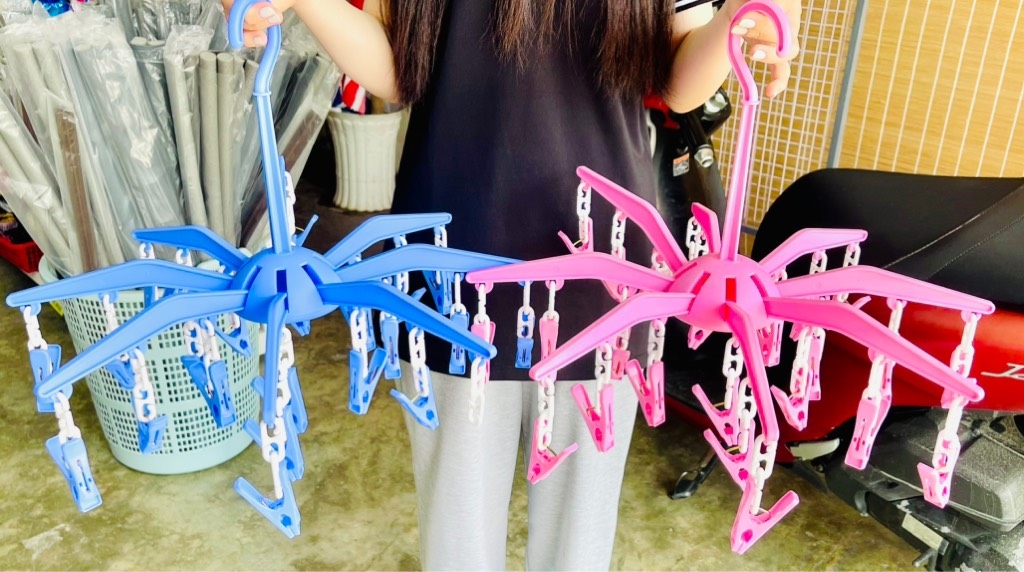 MÓC KẸP PHƠI QUẦN ÁO MẪU BẠCH TUỘT XẾP GỌN CTY DUY TÂN (3)