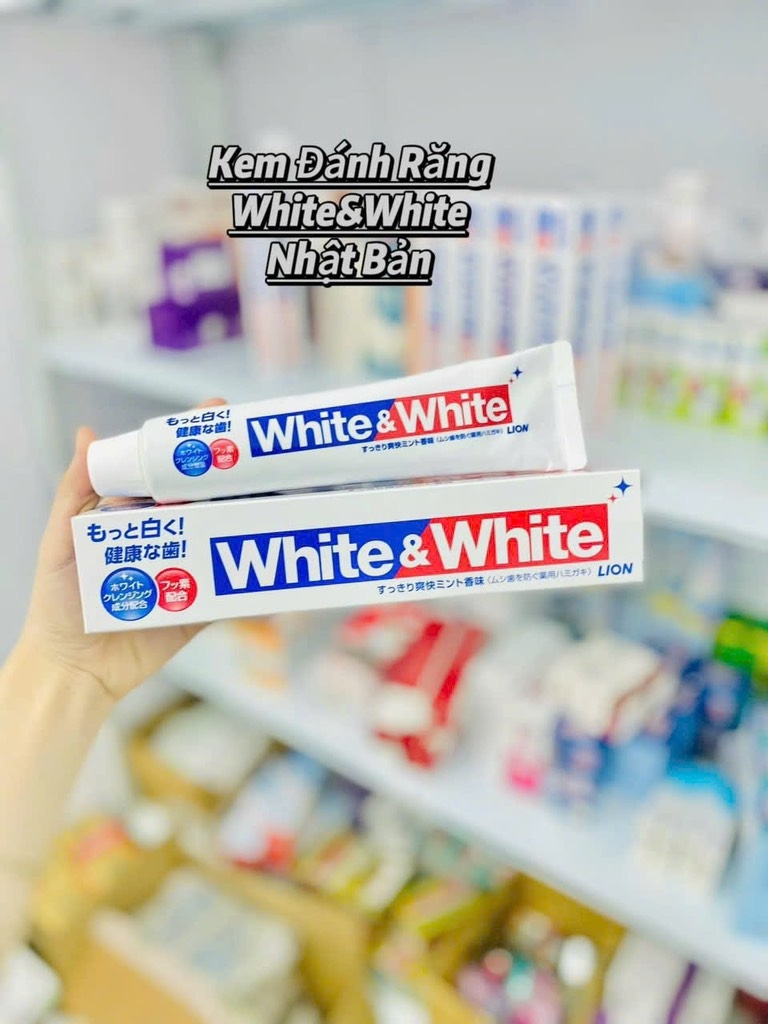 KEM ĐÁNH RĂNG WHITE&WHITE (5) '