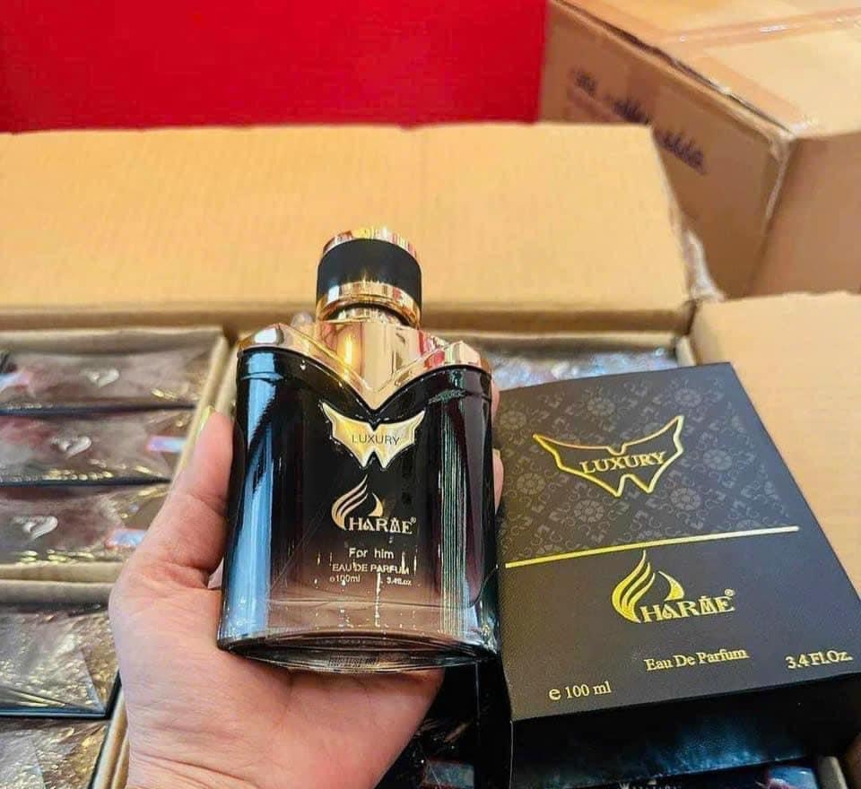 NƯỚC HOA CHARME LUXURY 100ML MỚI, LẺ CTY 960K '
